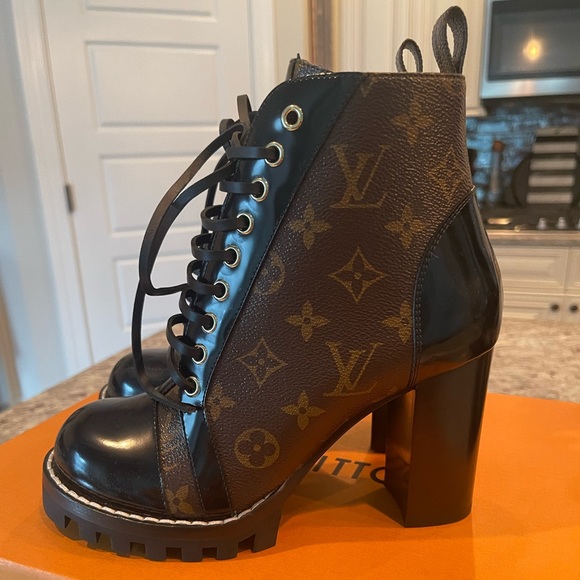 Louis Vuitton Star Trail Ankle Boot Size 37.5 100% Authentic Brand New with Box - Picture 3 of 12
